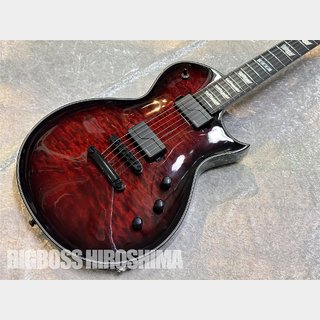 E-II EC QM FL (See Thru Black Cherry Sunburst)