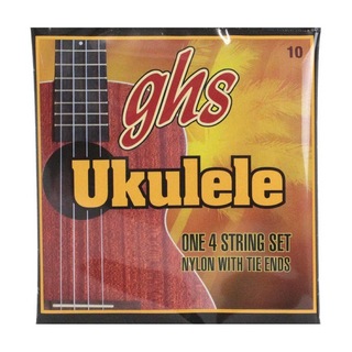 ghs10/Standard Ukulele Clear Nylon ウクレレ弦×3セット