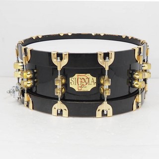 Premier 【USED】PREMiER 75TH ANNIVERSARY SIGNIA Snare Drum 14×5.5 [Ebonye Lacquer/18K Gold Hardware]