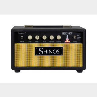 SHINOS ROCKET HEAD Black 6L6GC ギターアンプヘッド 【未展示品】【WEBSHOP】