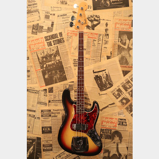 Fender1966 Jazz Bass "Bound and Dot Marker Neck"
