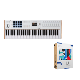 Arturia KeyLab mk3 61 WH Bundle V Collection X付きバンドルセット アートリア キーラボ 61鍵盤