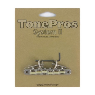 TONE PROS AVR2G-N Replacement ABR-1 Tuneomatic with G Formula saddles ニッケル ギター用ブリッジ