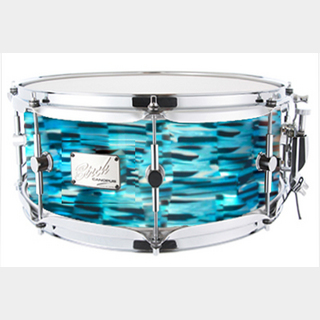 canopusBirch Snare Drum 6.5x14 Turquoise Oyster