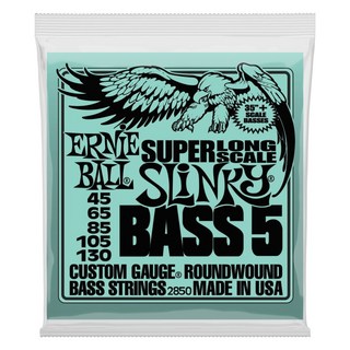 ERNIE BALL2850 Super Long Scale Slinky Bass 5-string