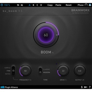 Plugin Alliance 【Plugin Alliance新製品イントロセール！】Brainworx bx_boom V3 (オンライン納品)