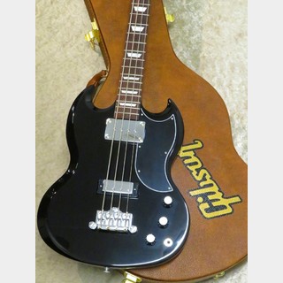 Gibson 【特徴的指板杢!!】SG Standard Bass -Black- #215930241 【軽量3.34kg】【ショートスケール】