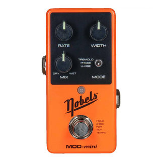 Nobels、ミニ・サイズのステレオ空間系ペダル3種を国内発売コーラス