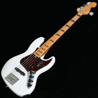 Fender American Ultra Jazz Bass V Maple Fingerboard Arctic Pearl [4.41kg]【池袋店】