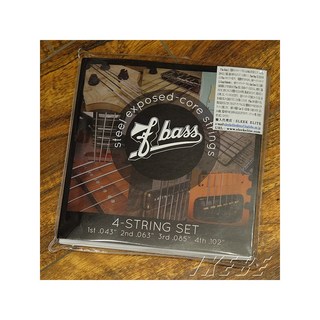 F-bass Stainless Steel Exposed-Core Strings [4st]