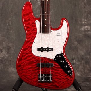 Fender 2024 Collection Made in Japan Hybrid II Jazz Bass QMT Rosewood FB Red Beryl [限定モデル][S/N JD23030