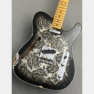 Fender Custom Shop 【2020 Limted】Double Esquier Thinline Custom Relic ～Aged Black Paisley～