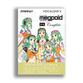 INTERNET VOCALOID4 Library Megpoid V4 Complete ボーカロイド ボカロ