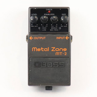 BOSS 【中古】メタルゾーン エフェクター BOSS MT-2 Metal Zone ボス ギターエフェクター