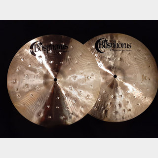 Bosphorus 【1ペア限定40%OFF】Syncopation series Natural 14" Hi hats pair 920g,1124g