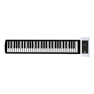 onetone ワントーン OTRP-61 ロールピアノ 61鍵盤 サスティンペダル付き クルクル巻いてコンパクトに収納できる