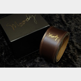 moodystraps Leather/Leather 2.5" Standard Dark Chocolate/Tobacco