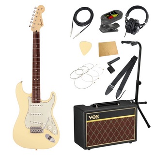 FenderMIJ Junior Collection Stratocaster RW SATIN VWT エレキギター VOXアンプ付き 入門11点 初心者セット