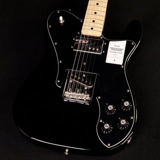 FenderMade in Japan Traditional 70s TL Custom Maple Black ≪S/N:JD23017091≫ 【心斎橋店】