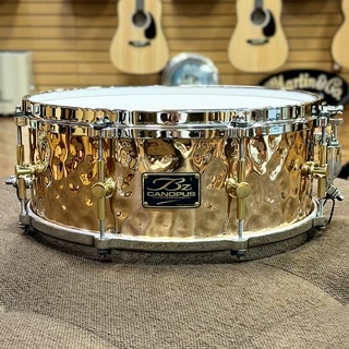 canopus 《現品限り超特価》"ハンマードブロンズ" スネアドラム (14"x5.5") [HBZ-1455]【定価から20%OFF】