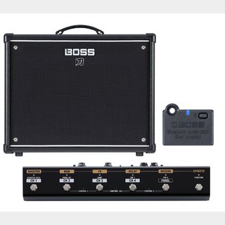 BOSS KATANA-100 GEN 3 [BT-DUAL + GA-FC EXフットスイッチ 同時購入セット] ギターコンボアンプ ボス 【WEBSHOP