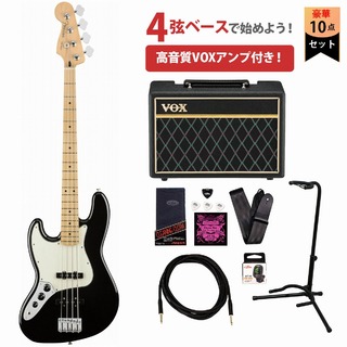 Fender Player Series Jazz Bass Left-Handed Black MapleVOXアンプ付属エレキベース初心者セット【WEBSHOP】