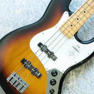 FenderMade in Japan Hybrid II Maple Fingerboard Jazz Bass -3-Tone Sunburst-【旧価格個体】【町田店】