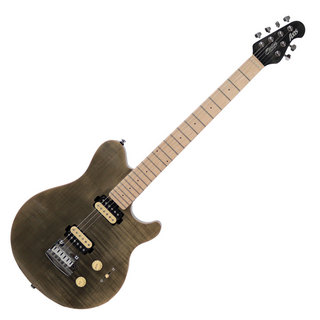 Sterling by MUSIC MAN エレキギター スターリン ミュージックマン SUB AXIS FLAME TOP AX3FM-TBK-M1 アクシス トランスブラック