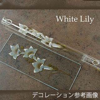 HALL CRYSTALEb Flute Offset:White Lily (ホワイトリリー）[22101]