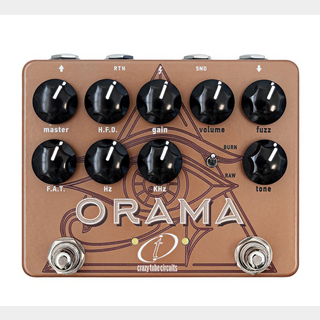 Crazy Tube Circuitsが、Orangeのアンプ・サウンドとFrantone