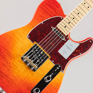 Fender 2024 Collection Made in Japan Hybrid II Telecaster/Sunset Orange Transparent/M