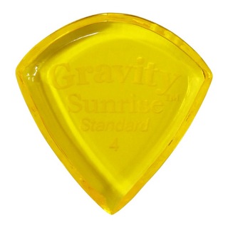 Gravity Guitar Pickssunrise -Standard- GSUS4P 4.0mm Yellow ギターピック