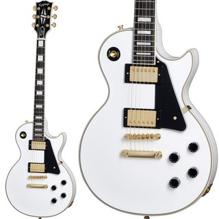 EpiphoneLes Paul Custom Alpine White エレキギター Inspired by Gibson Custom