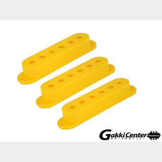 ALLPARTS Set of 3 Yellow Pickup Covers for Stratocaster/8217