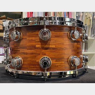 Sota Drums Amazon Rosewood Segment Block Shell Snare Drum 14"×8"