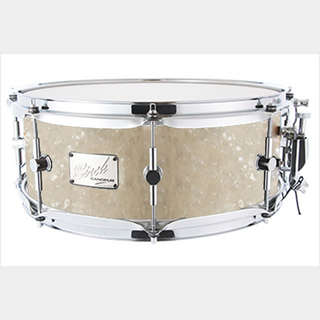 canopus Birch Snare Drum 5.5x14 Vintage Pearl