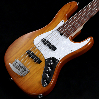 Kikuchi GuitarsCustom Bass Series 5st Caramel Burst(重量:3.65kg)【渋谷店】