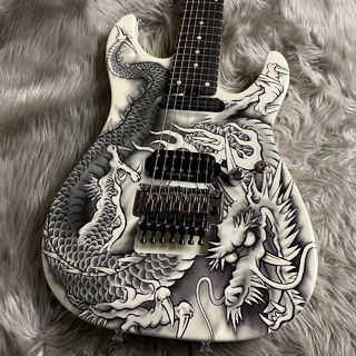 SCHECTER PA-ZK-T7 WHT/Original Dragon Graphic 【小林信一モデル】【現物画像】【最大36回分割無金利 実施中】