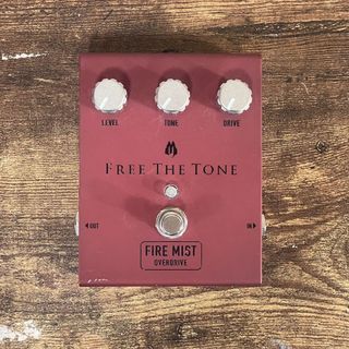 Free the tone FIRE MIST エフェクター 完備品 Free The Tone FIRE MIST オーバードライブを購入しました