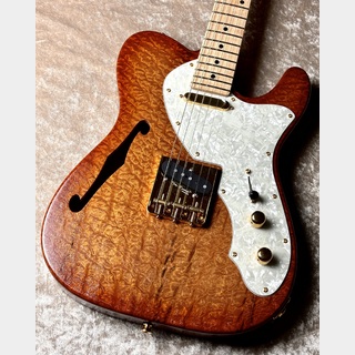 Kanade SOUND DESIGNKTL-AM Semi Hollow LTD -Umber-【Curly Maple × Quilted Mahogany】