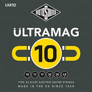 ROTOSOUND ULTRAMAG TYPE 52 ALLOY ELECTRIC GUITAR STRINGS [UM10/10-46]