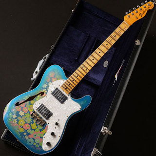 Fender Custom ShopS23 Limited 1972 Telecaster Thinline Custom Relic AGED BLUE FLORAL