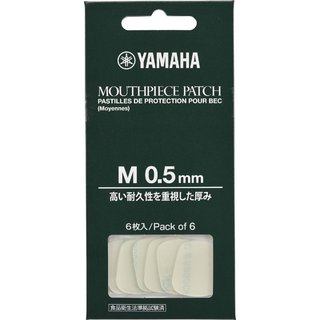 YAMAHAYAMAHA マウスピースパッチ Mサイズ 0.5mm MPPA3M5 6枚入り【福岡パルコ店】