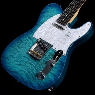 Fender 2024 Collection Made in Japan Hybrid II Telecaster QMT Aquamarine(重量:3.37kg)【渋谷店】