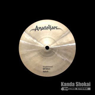 Anatolian CymbalsTRADITIONAL 08"Splash【WEBSHOP在庫】