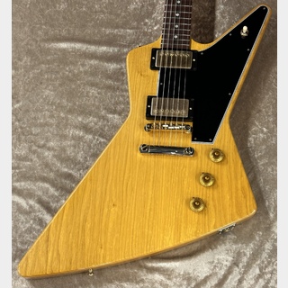 Gibson Custom Shop 1958 Korina Explorer Reissue "Black Pickguard" VOS【3.91kg】