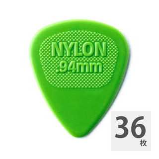 Jim Dunlop443R NYLON MIDI STD 0.94 ピック×36枚