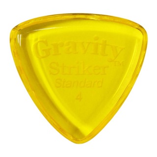 Gravity Guitar Picks Striker -Standard- GSRS4P 4.0mm Yellow ピック