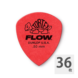Jim Dunlop558B050 Tortex FLOW Standard 0.50mm ギターピック×36枚
