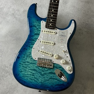 Fender Made in Japan Hybrid II 2024 Collection Stratocaster Quilt Aquamarine【3.46kg】 エレキギター ストラ